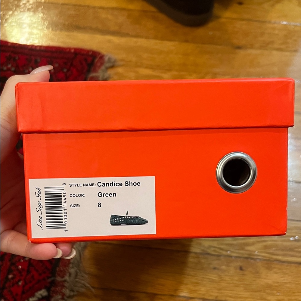 Orange Shoe Box